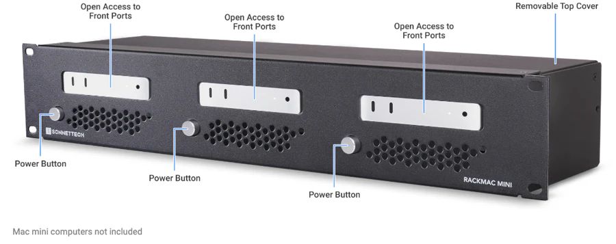 Macデスクトップ SONNET RACKMAC MINI Sonnet RackMac mini Quick Overview - YouTube