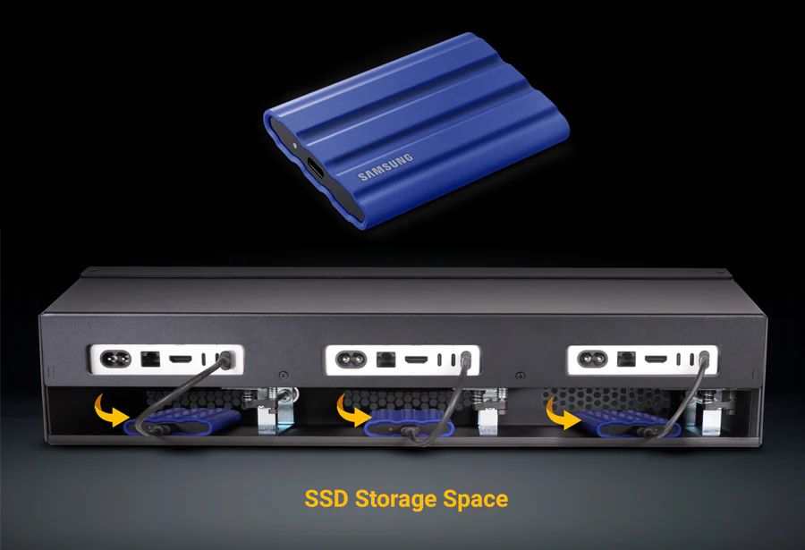 Macデスクトップ SONNET RACKMAC MINI Sonnet RackMac Mini - rack mounting chassis - 2U - RACK-MIN