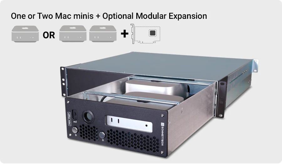 SONNET Technologies xMac mini (2024+) Enclosure System [XMM-SYS-0