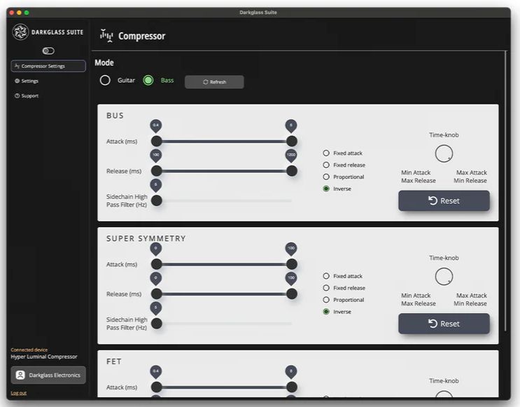 DarkglassElectronics Hyper Luminal Compressor [Hyper Luminal