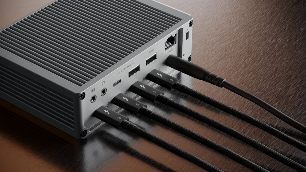 CalDigit Thunderbolt 5 Pro 編組ケーブル 0.5m 最大120Gbps 240WPD