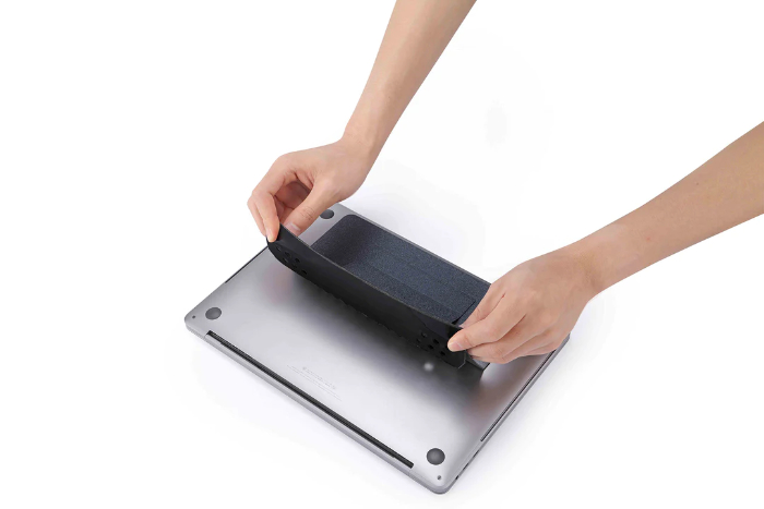 MOFT Adhesive Foldable Laptop Stand [MS006-M-GRY-EN01]｜Mac専門店