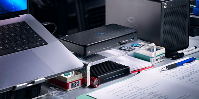 Thunderbolt 3 Pro Dock 10GbE CFexpress/SDカードリーダー搭載 OWC