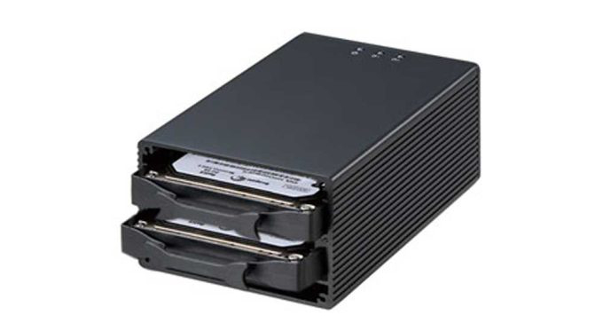 ラトックシステム USB3.2 Gen2 RAIDケース(2.5インチHDD SSD 2台用
