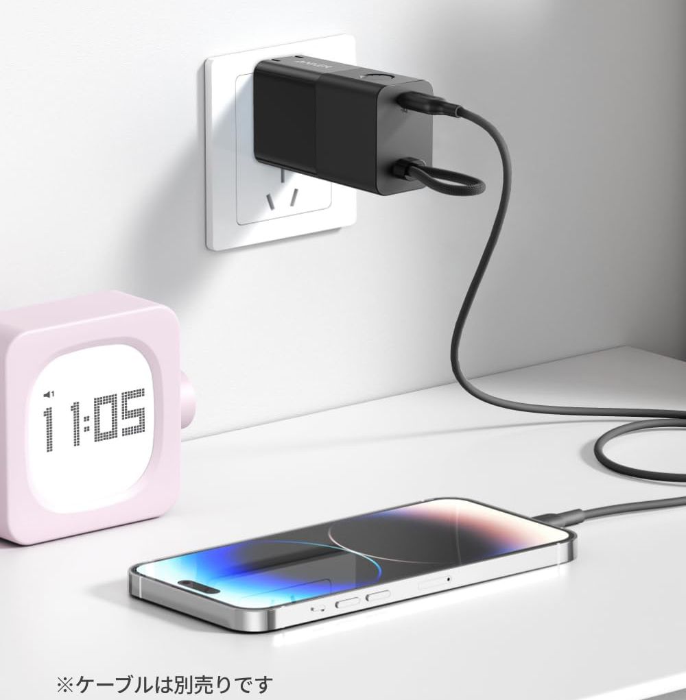 Anker 511 Power Bank (PowerCore Fusion 30W)ブラック