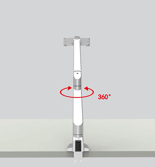 iMac（24-inch, M1/M3）専用ガスシリンダー式モニターアーム [CEN-IMAC