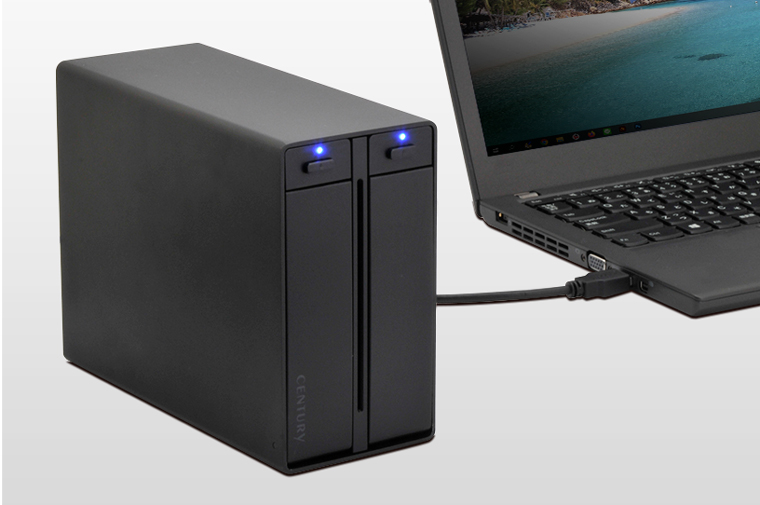 裸族のテラスハウス RAID USB3.2 Gen2 Type-C [CRTS35U32C] – 秋葉館