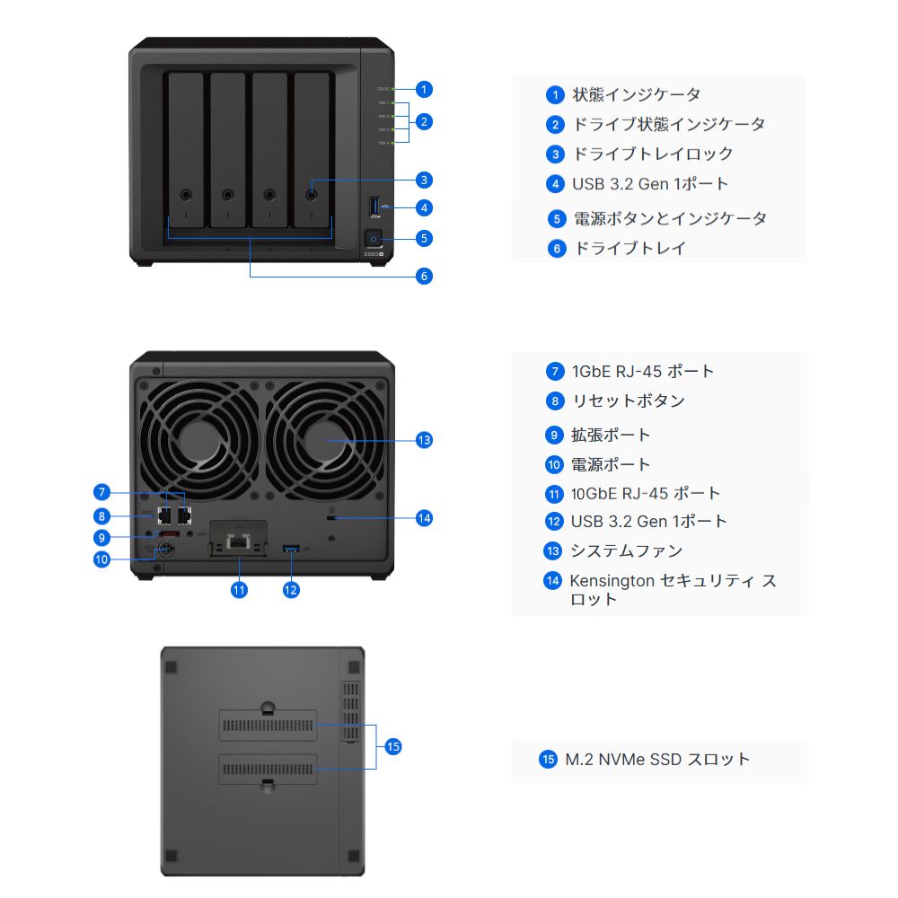 Synology DiskStation DS923+10GbE 80TB [DS923+/G-10GbE-80TB Synology DiskStation DS923+10GbE 80TB [DS923+/G-10GbE-80TB