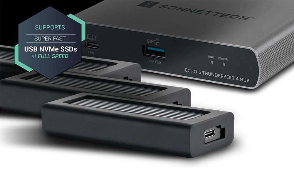 SONNET Technologies Echo 5 Thunderbolt 4 Hub [ECHO-HB5-T4] – 秋葉館