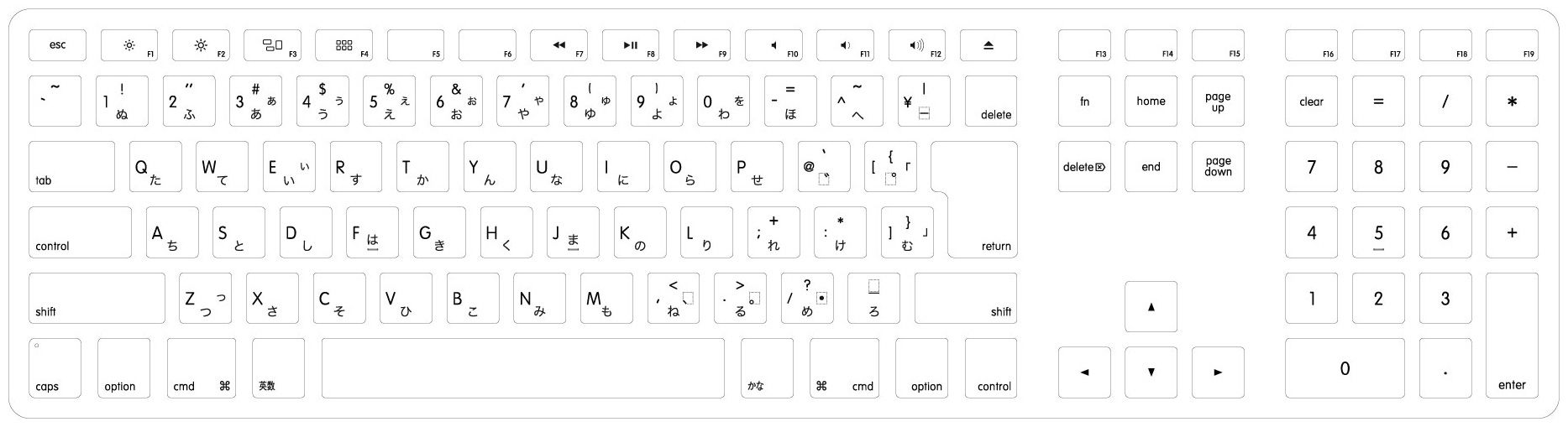 Matias Wired Aluminum keyboard for Mac - Silver 日本語配列 Matias Wired Aluminum keyboard for Mac - Silver 日本語配列