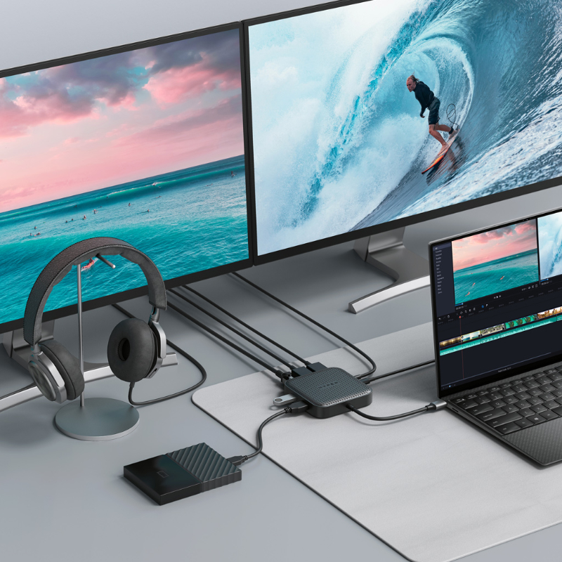 Hyper HyperDrive USB4モバイルドックUSB-Cハブ [HP-HD583] – 秋葉館