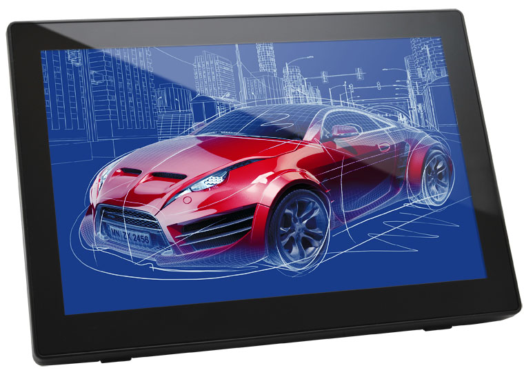 10.1インチ マルチタッチ対応 USBモニター plus one Touch USB [LCD