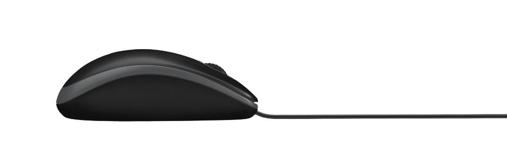Logicool M110サイレント有線マウス ブラック [M110SNBK] ｜Mac